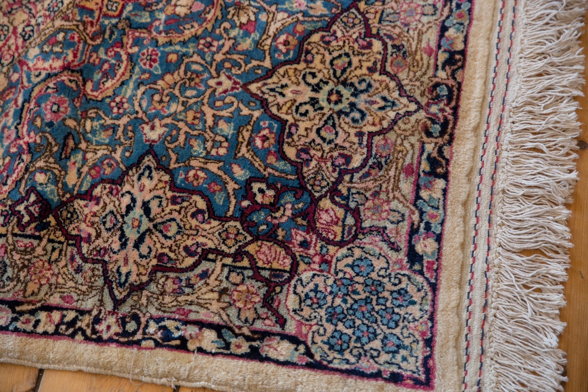 11.5x19.5 Vintage Lavar Kerman Carpet