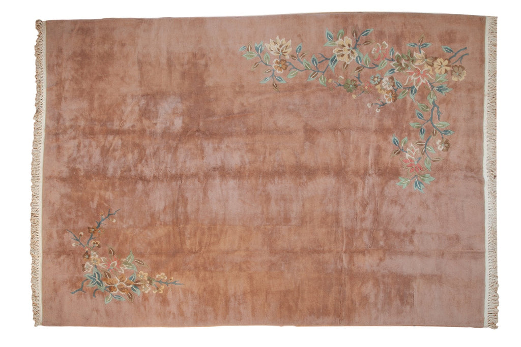 8.5x12 Vintage Japanese Art Deco Design Carpet