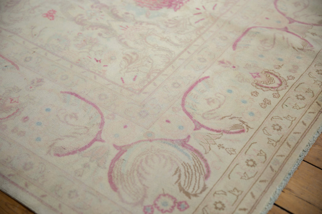 10x14 Vintage Distressed Bulgarian Kerman Design Carpet