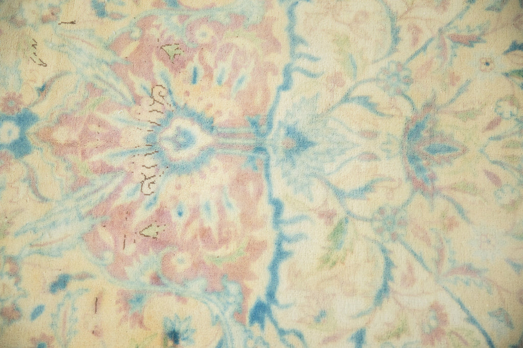 10x14 Vintage Distressed Bulgarian Polonaise Design Carpet