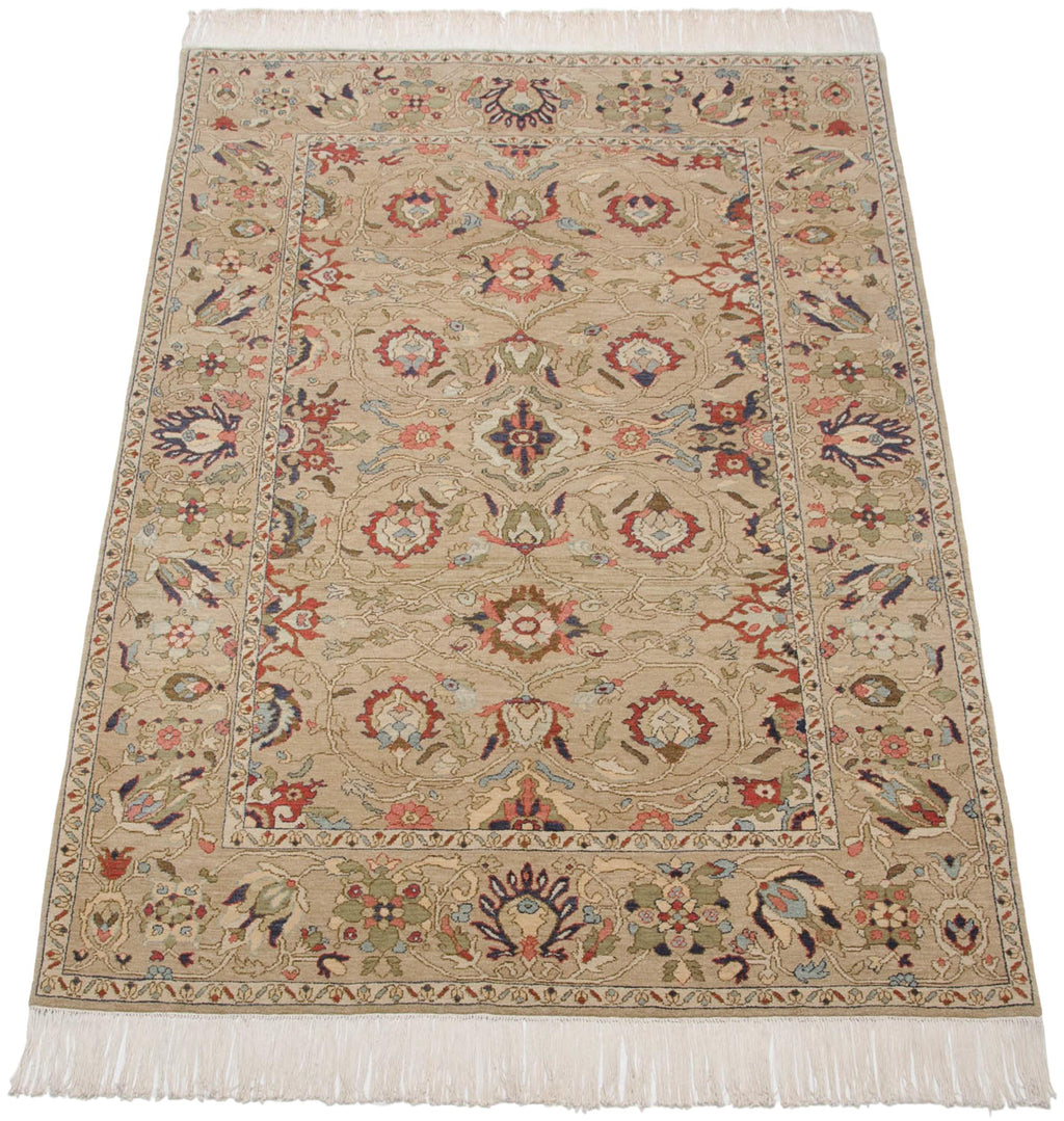 6x9 Vintage Armenian Sultanabad Design Carpet