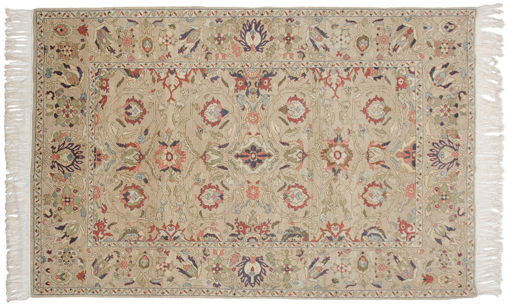 6x9 Vintage Armenian Sultanabad Design Carpet