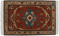 6x9 Vintage Armenian Serapi Design Carpet