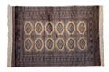 4x6 Vintage Fine Pakistani Turkmen Design Rug