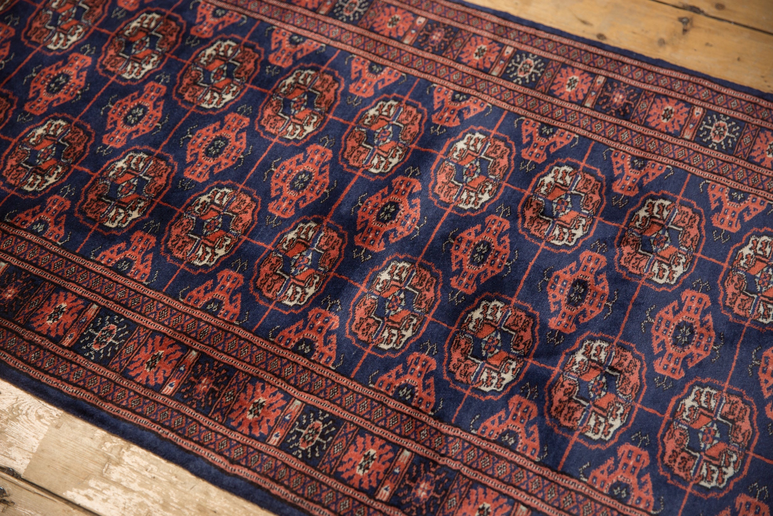 2.5x12 Vintage Fine Bokhara Rug Runner