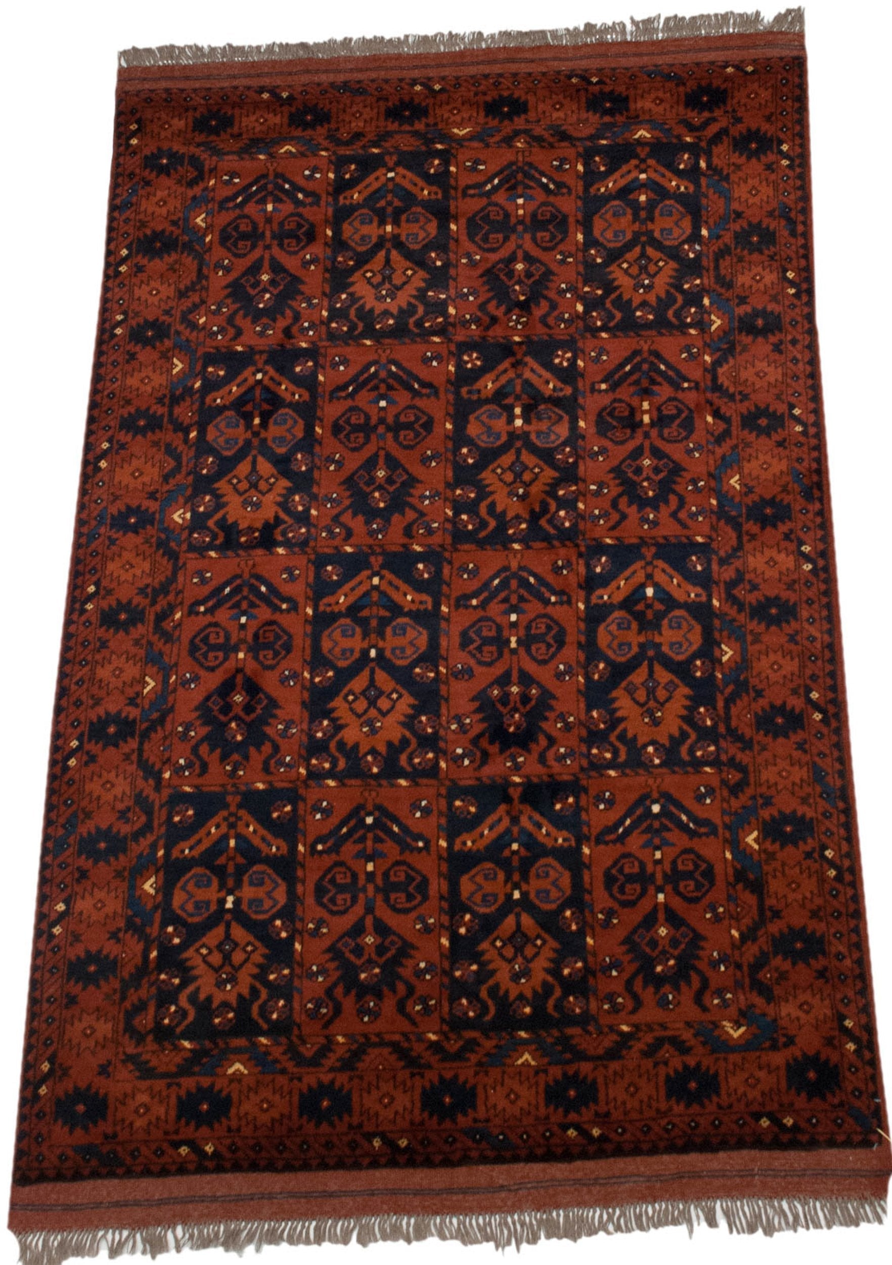 4x6 Vintage Taghan Rug