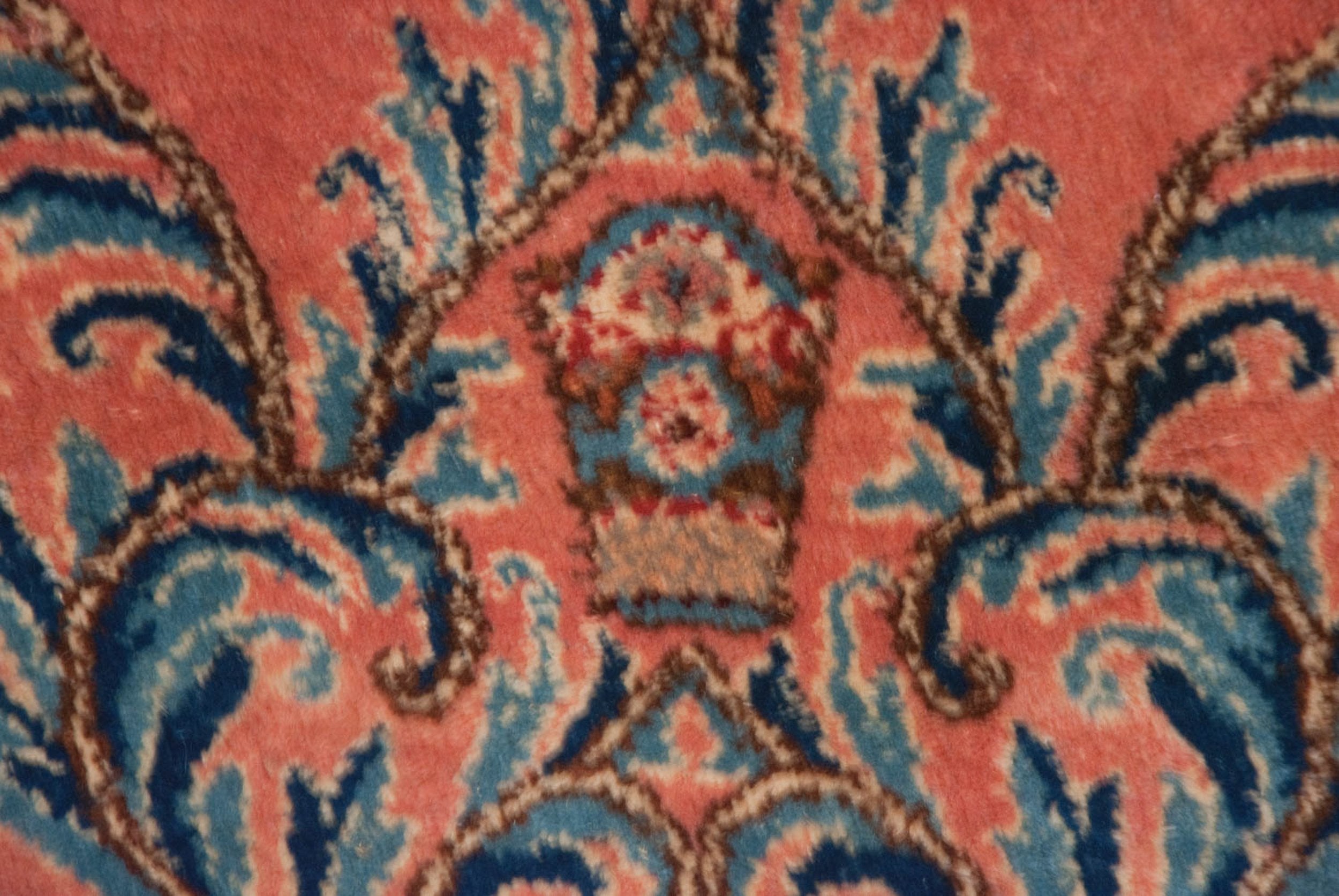 11x14 Vintage Fine Kerman Carpet