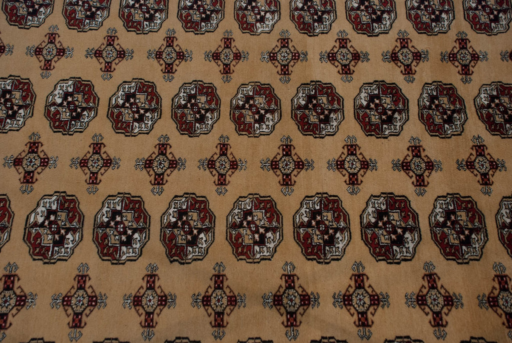10x14.5 Vintage Bokhara Carpet