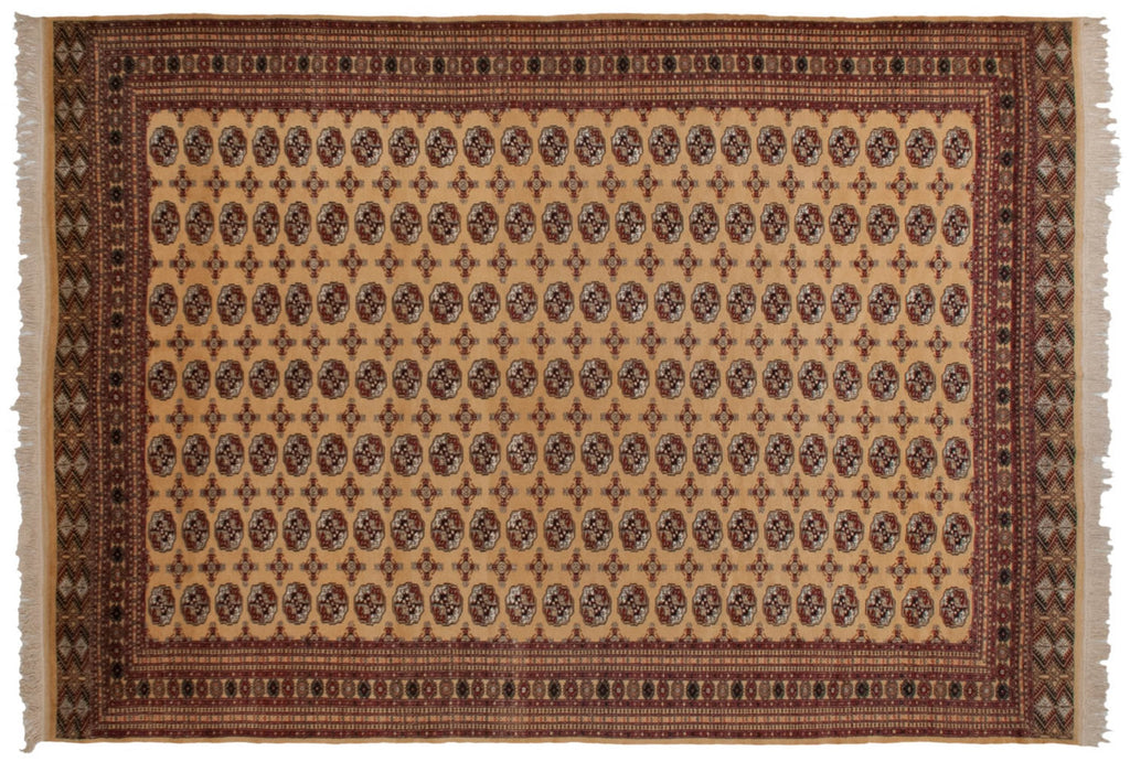 10x14.5 Vintage Bokhara Carpet
