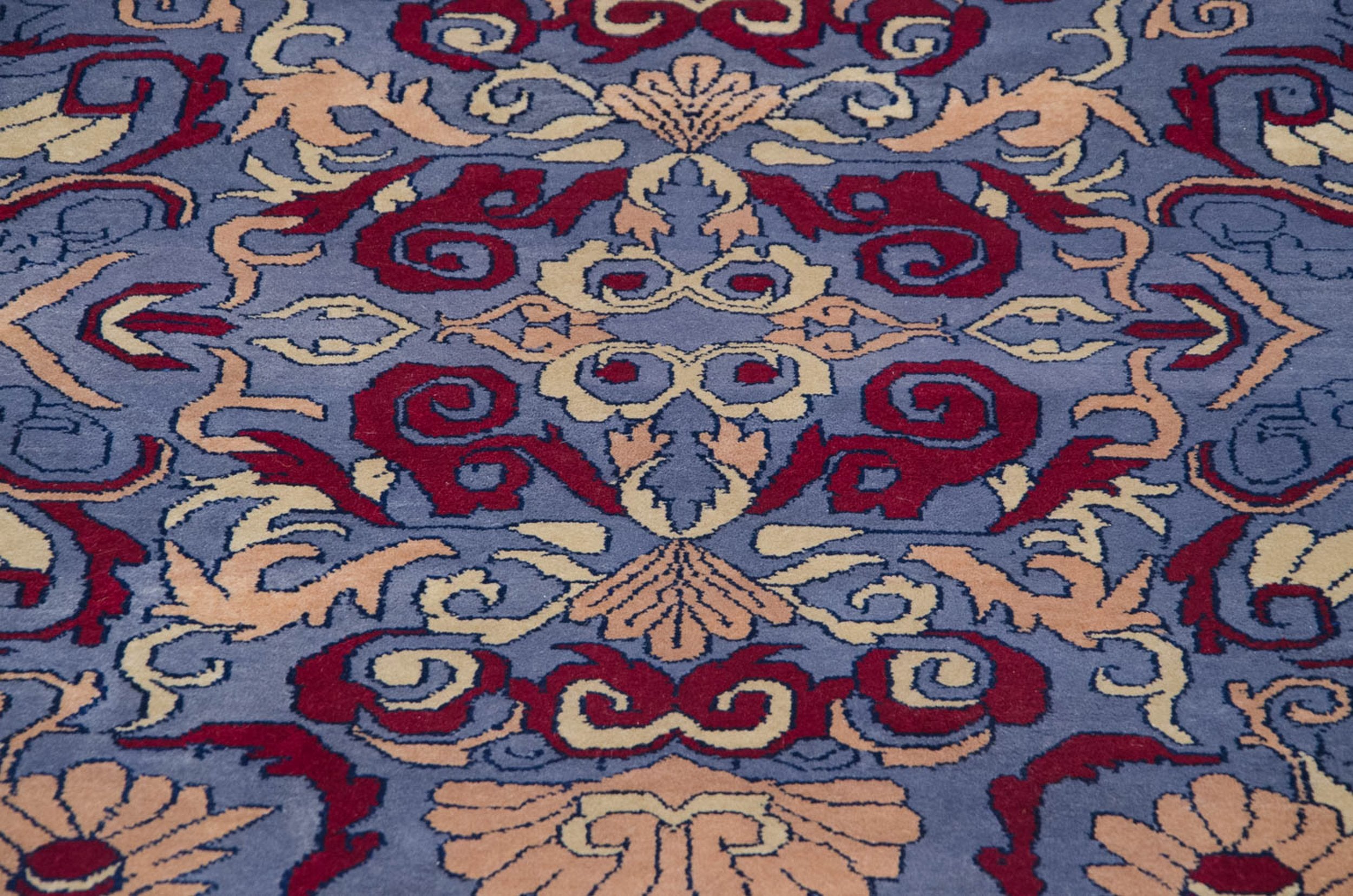 8x10 Vintage Indian Arts And Crafts Design Carpet