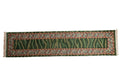 2.5x12 Vintage Indian Arts And Crafts Design Rug Runner