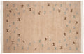 6x9 New Indian Folk Art Design Carpet