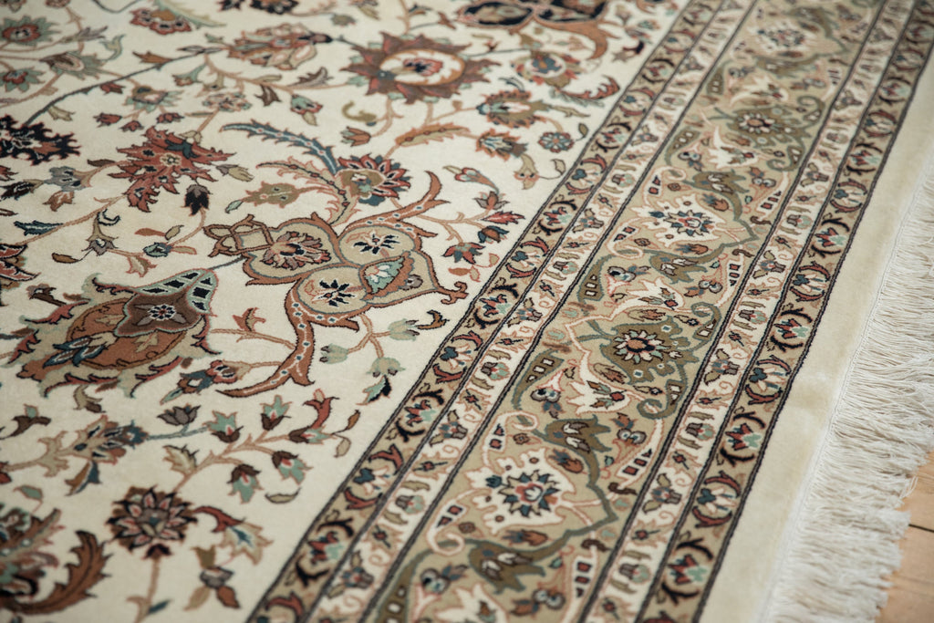 8x8 New Indian Isfahan Design Square Carpet
