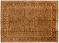 10x13.5 New Gold Wash Indian Oushak Design Carpet