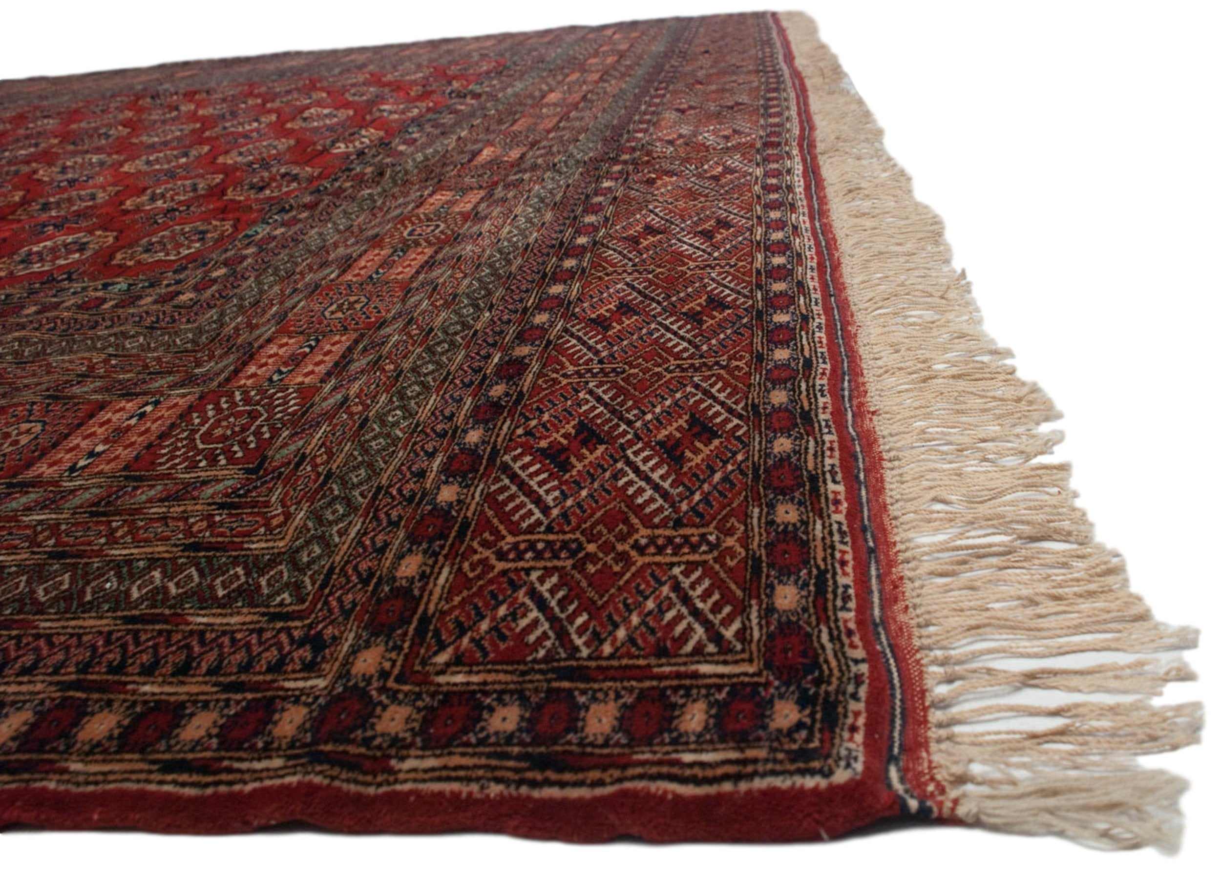 11x14 Vintage Fine Bokhara Carpet