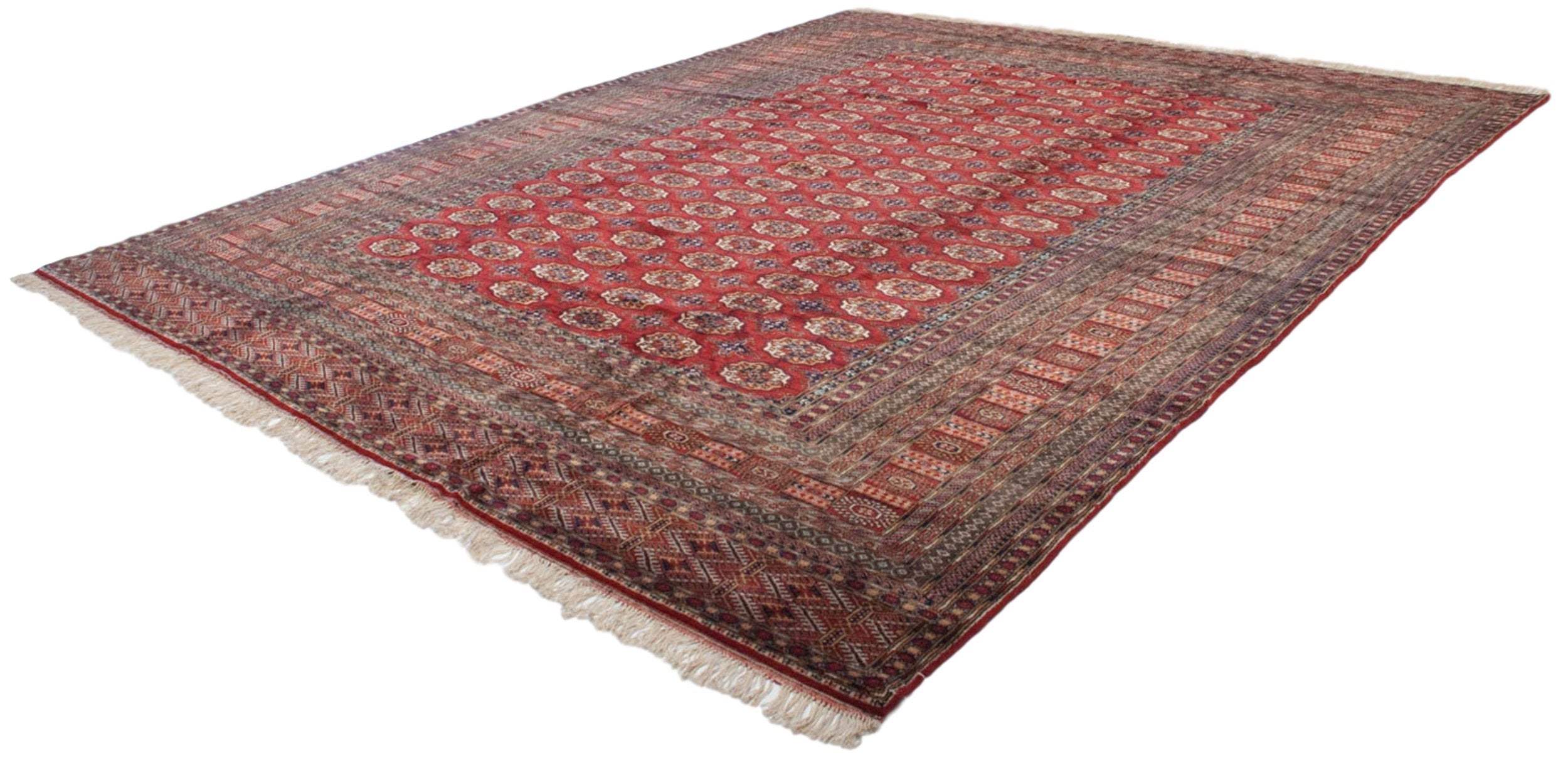 11x14 Vintage Fine Bokhara Carpet
