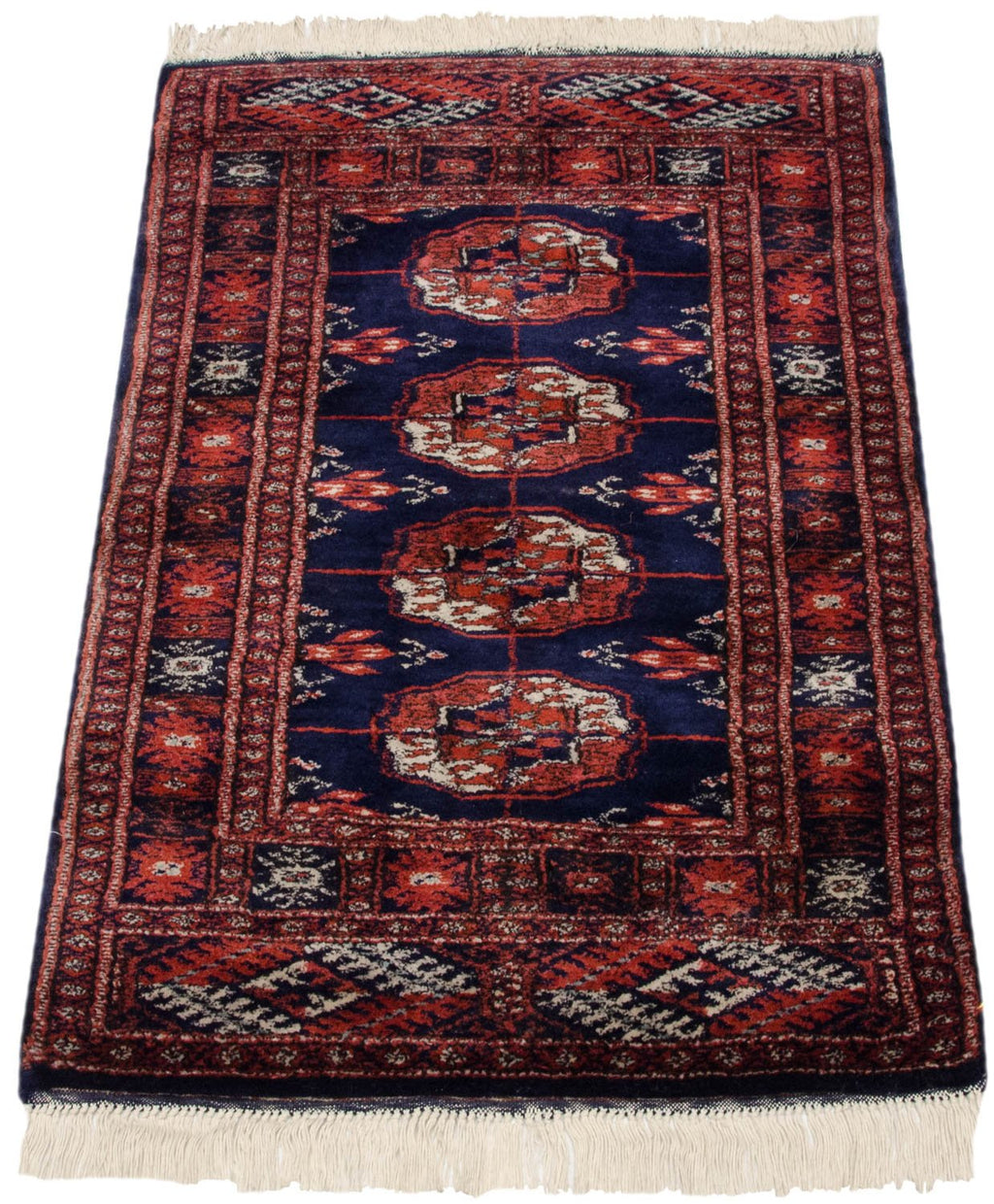 2x3 Vintage Fine Bokhara Rug Mat