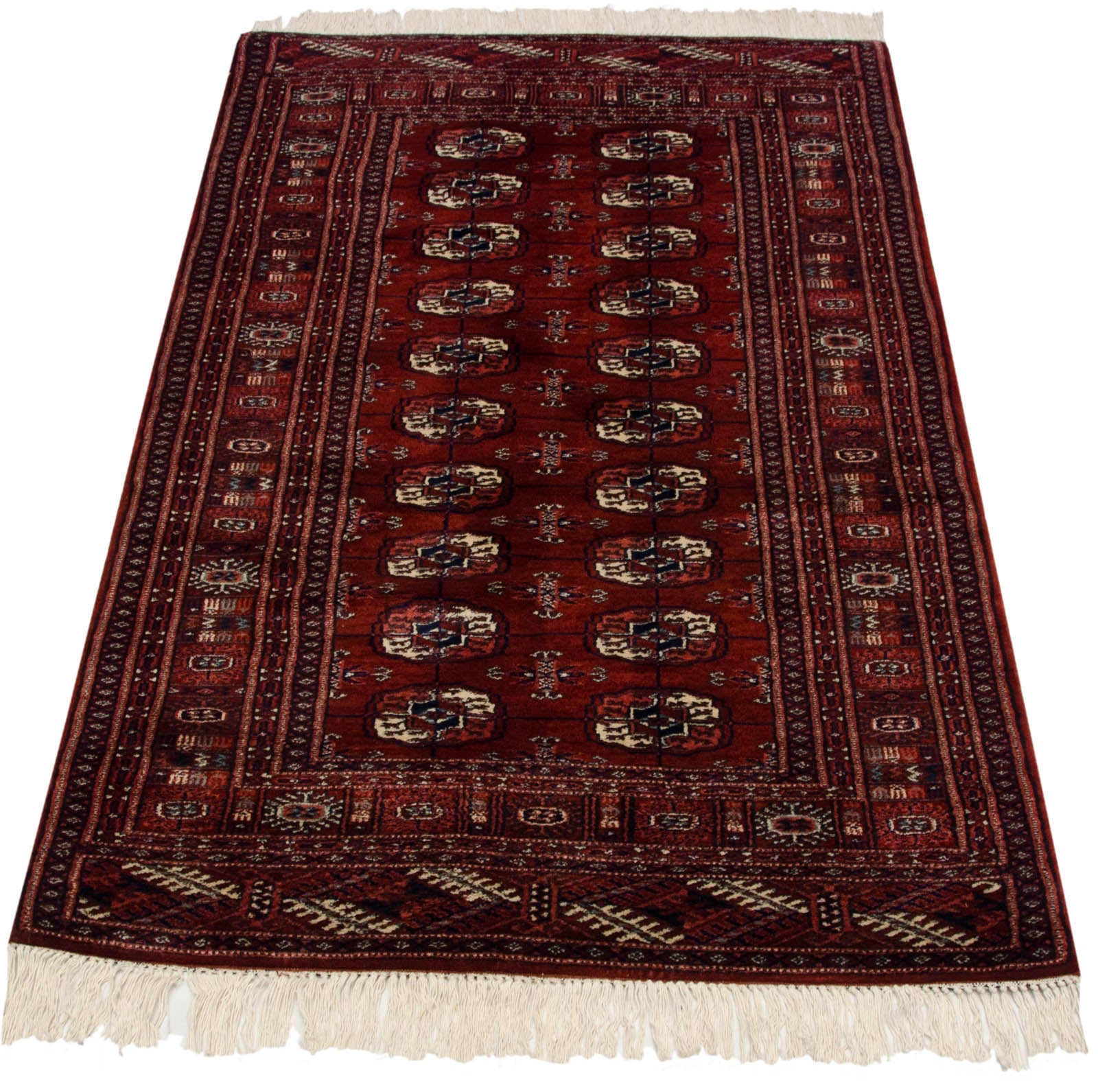 3x5 Vintage Fine Bokhara Rug