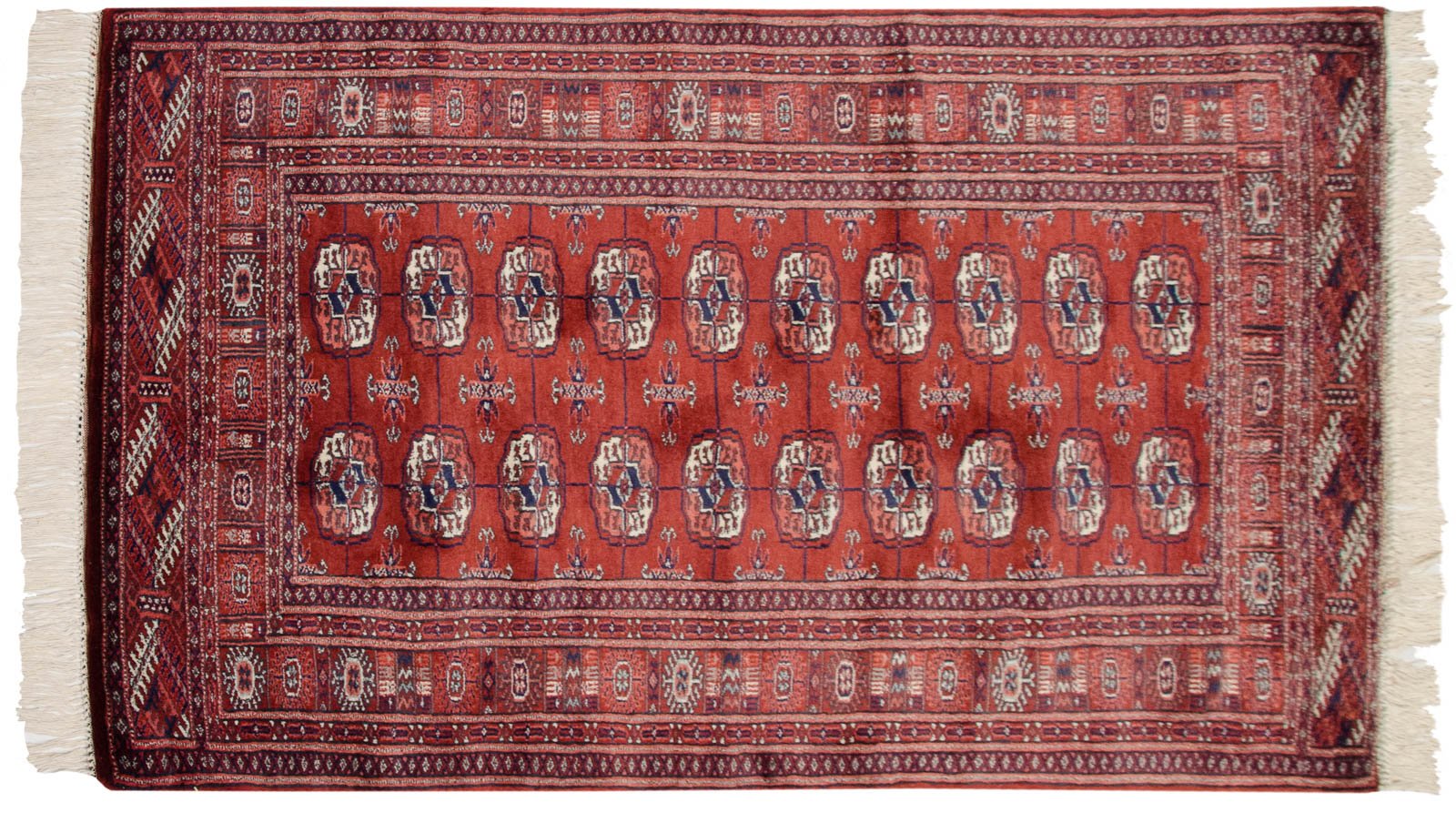 3x5 Vintage Fine Bokhara Rug