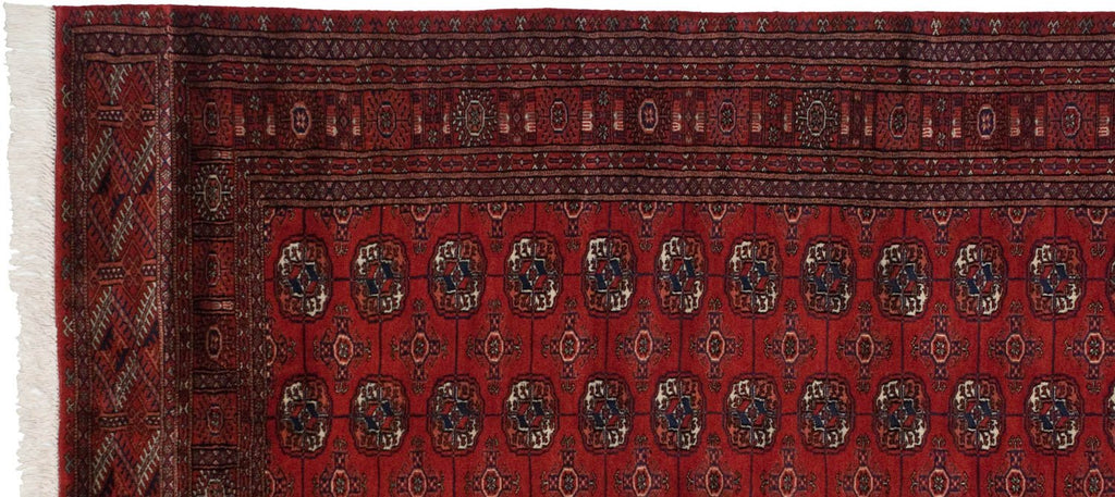 4.5x11 Vintage Fine Bokhara Rug Runner