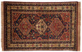 4.5x6.5 Vintage Indian Shiraz Design Rug