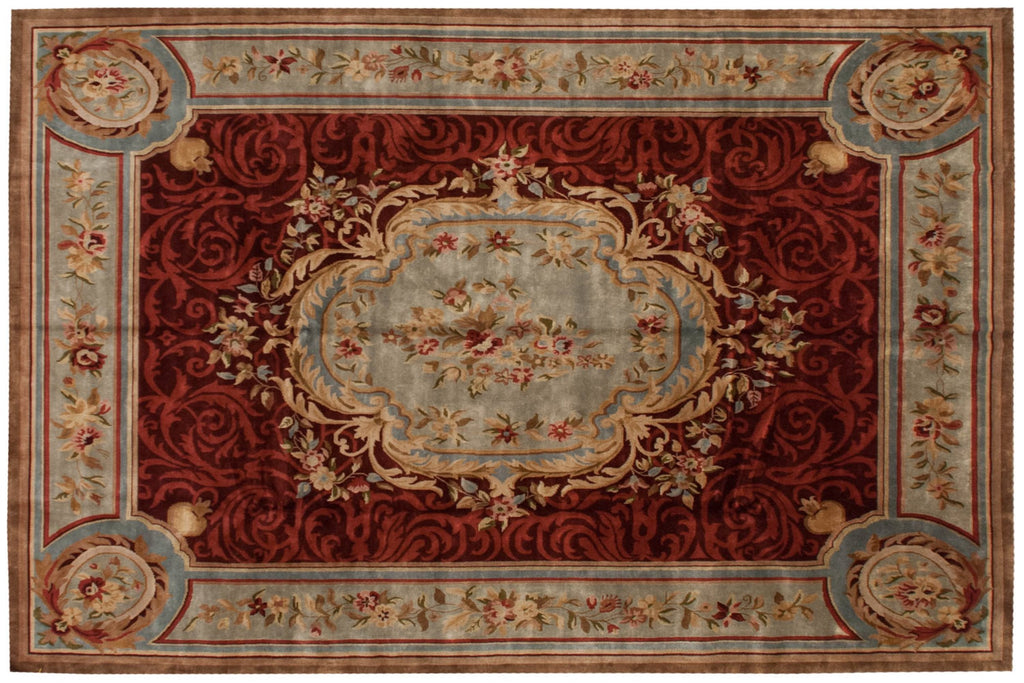 12x15 Indian Savonnerie Design Carpet