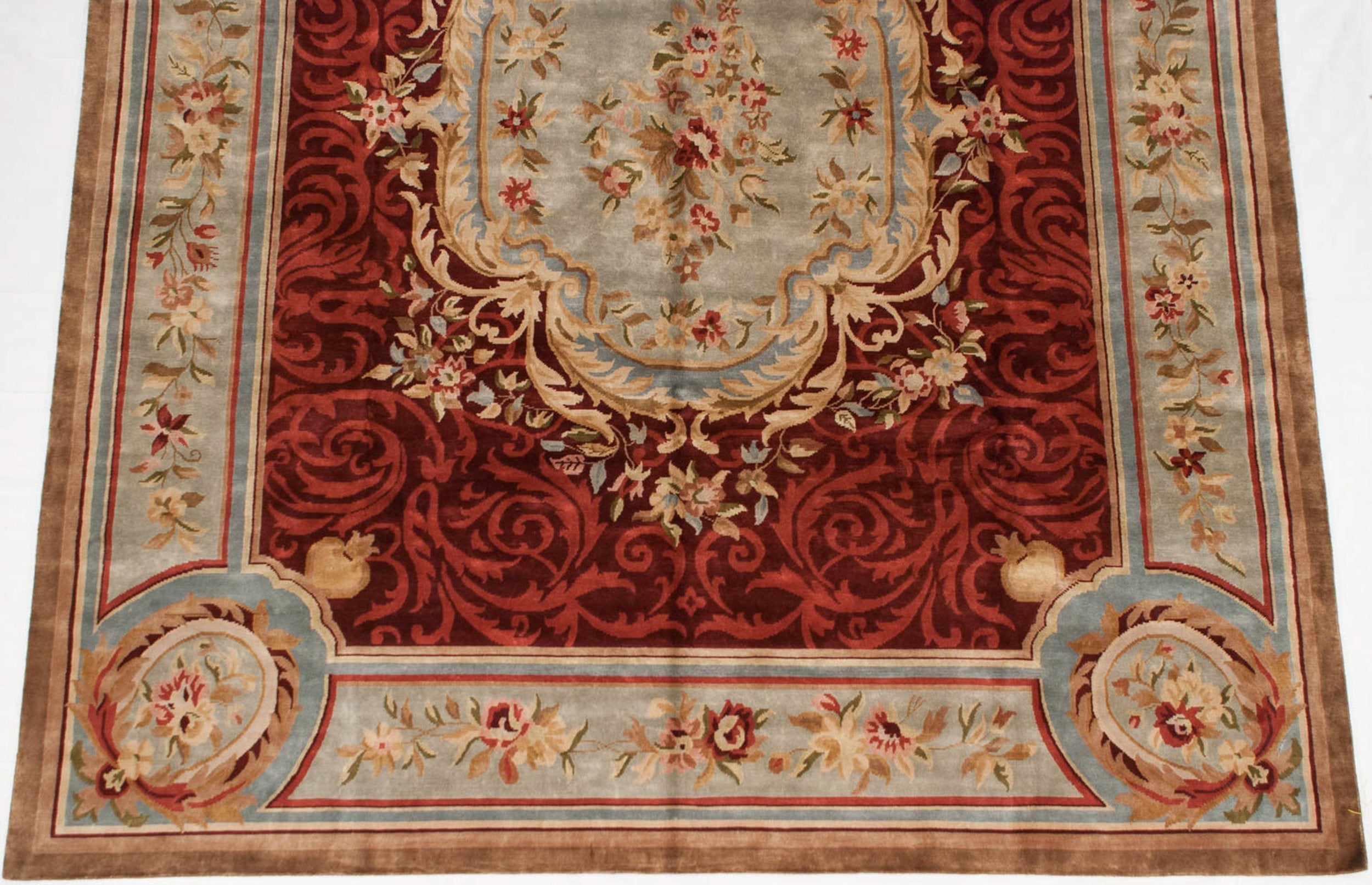 12x15 Indian Savonnerie Design Carpet