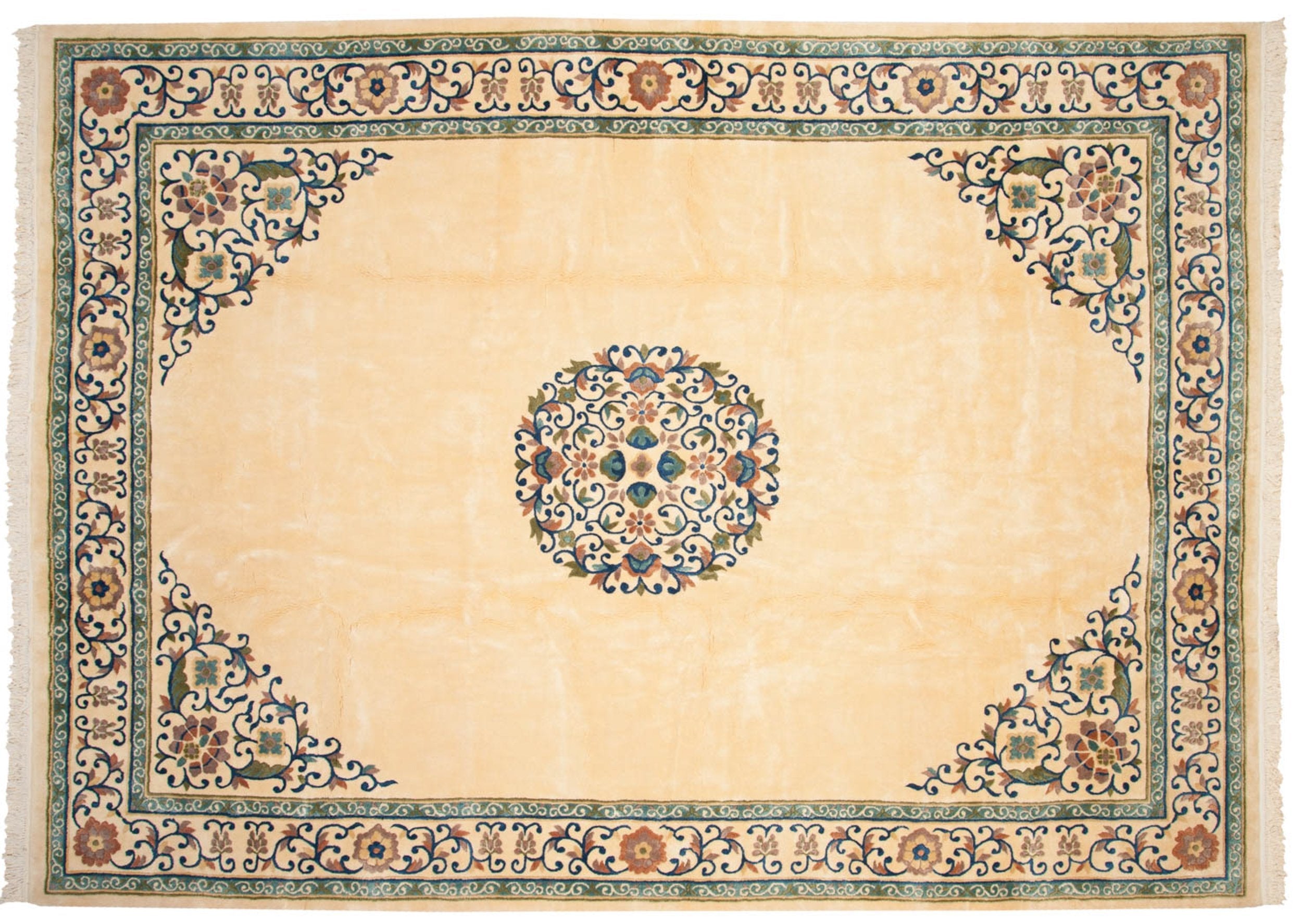 10x14 Vintage Japanese Peking Design Carpet