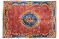 9.5x13.5 Vintage Japanese Aubusson Design Carpet