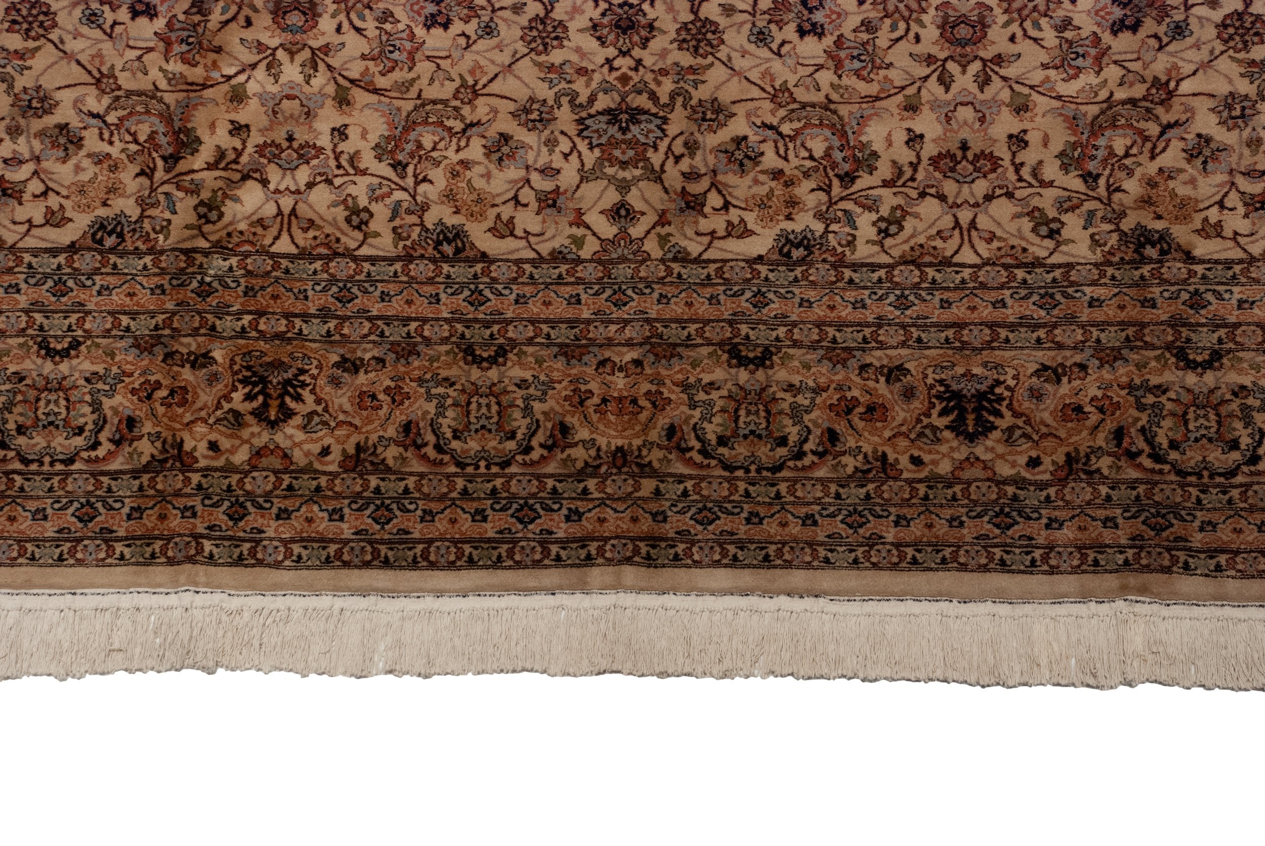 12x17.5 Vintage Pakistani Isfahan Design Carpet