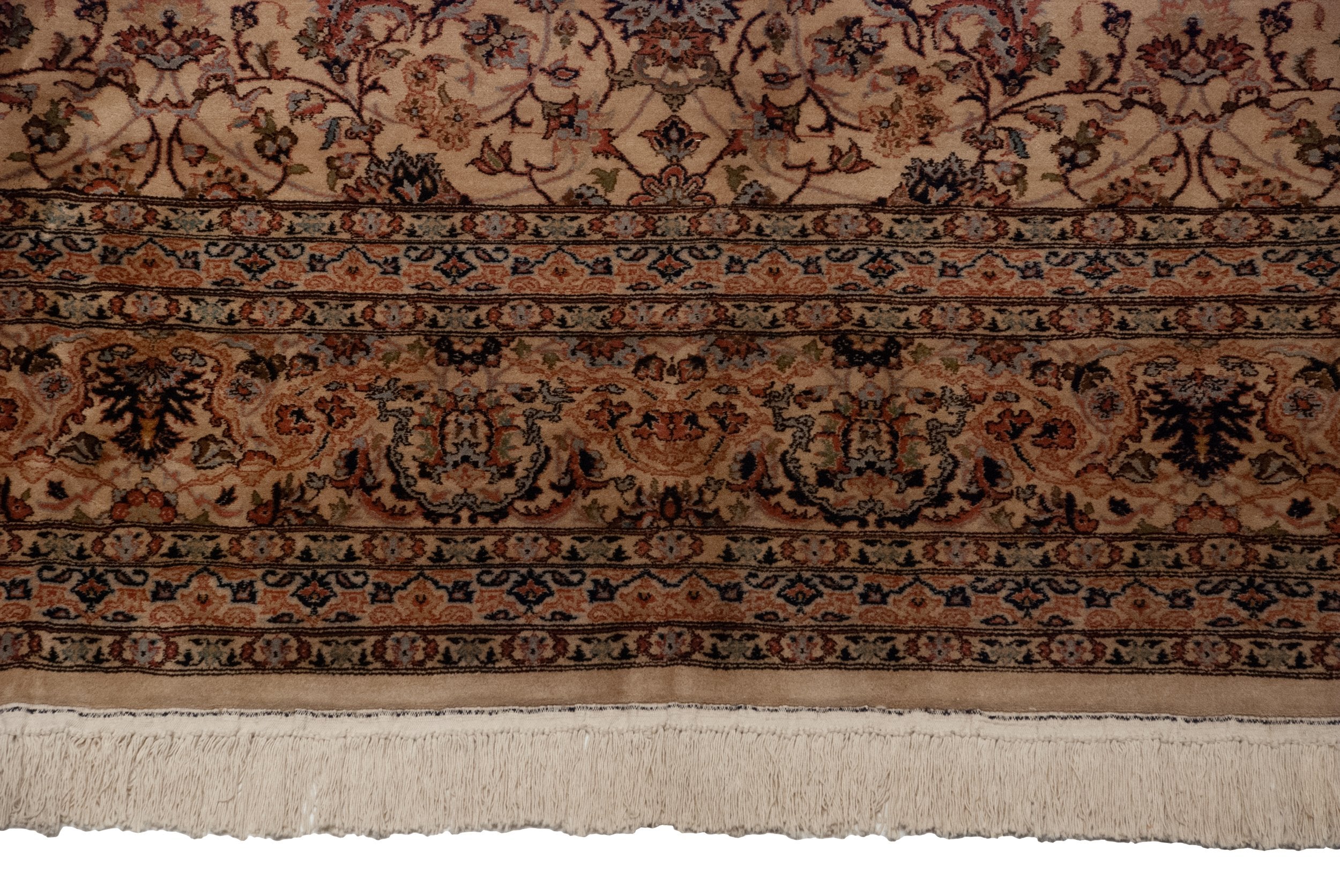 12x17.5 Vintage Pakistani Isfahan Design Carpet