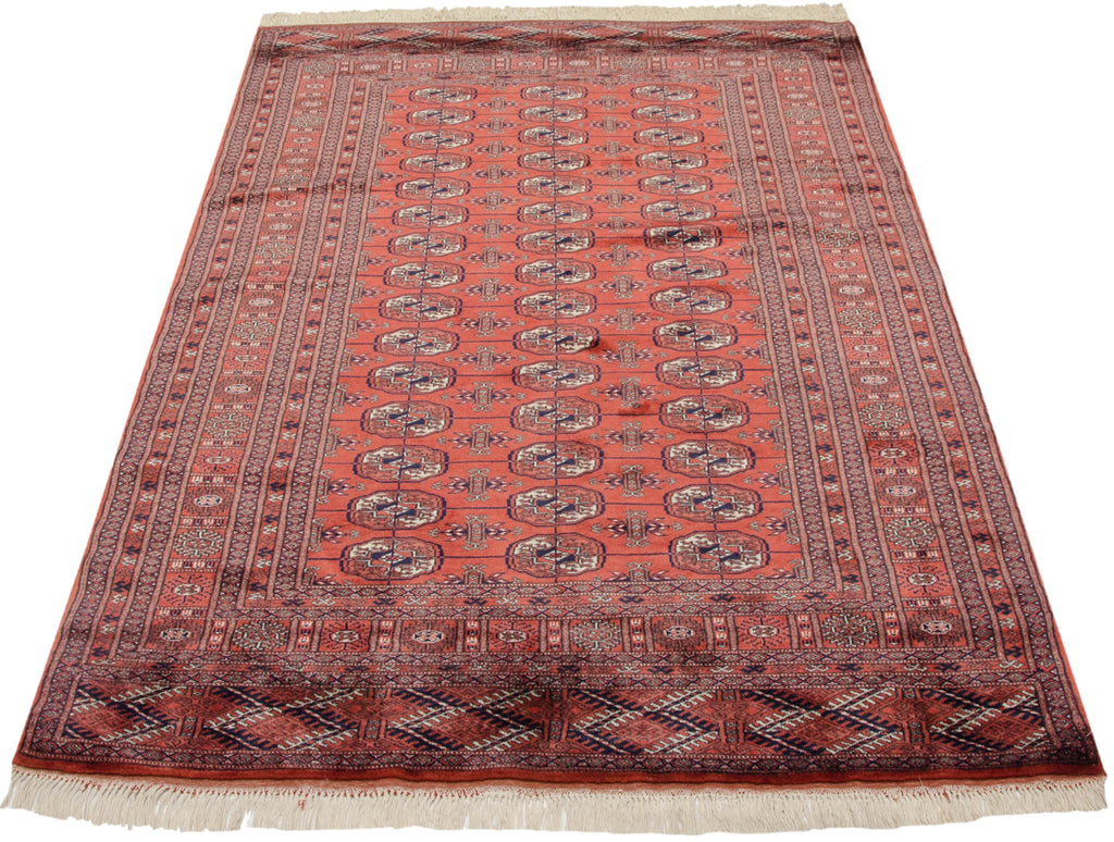 4x6.5 Vintage Fine Bokhara Rug