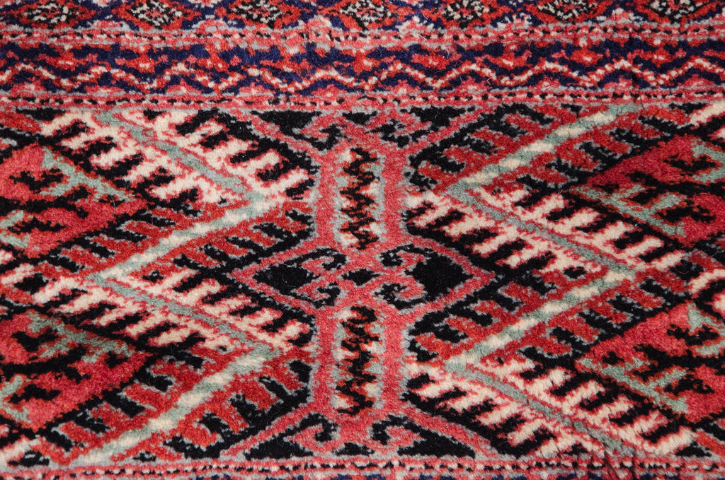 7x8 Vintage Fine Bokhara Square Carpet