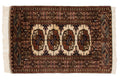 2x3 Vintage Fine Bokhara Rug Mat