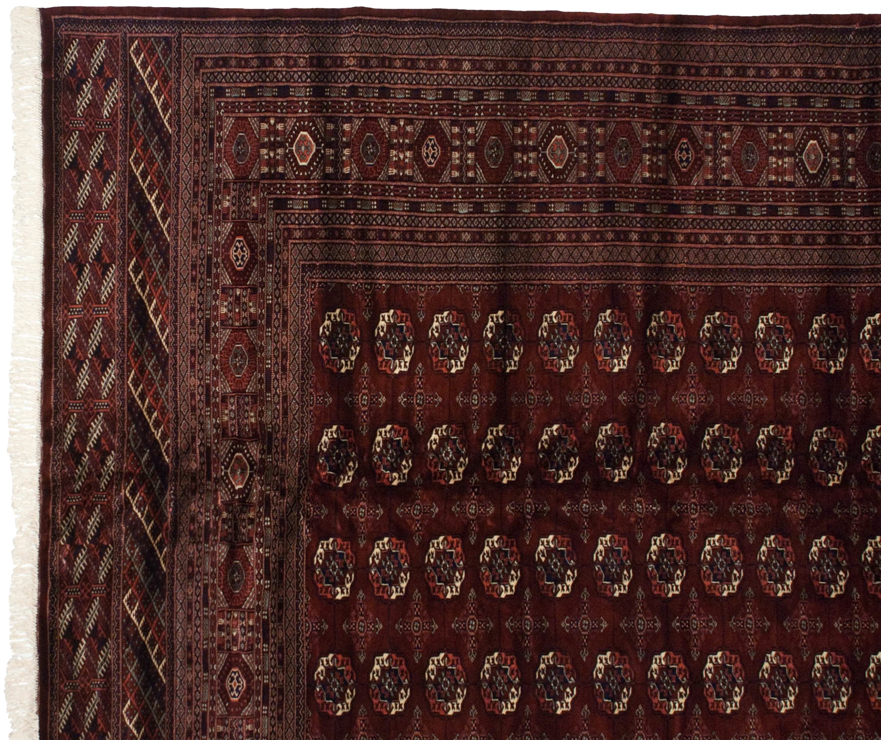 12x14.5 Vintage Fine Bokhara Carpet