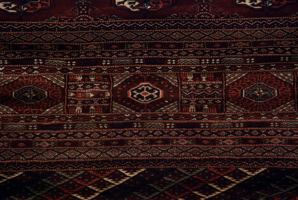 12x14.5 Vintage Fine Bokhara Carpet