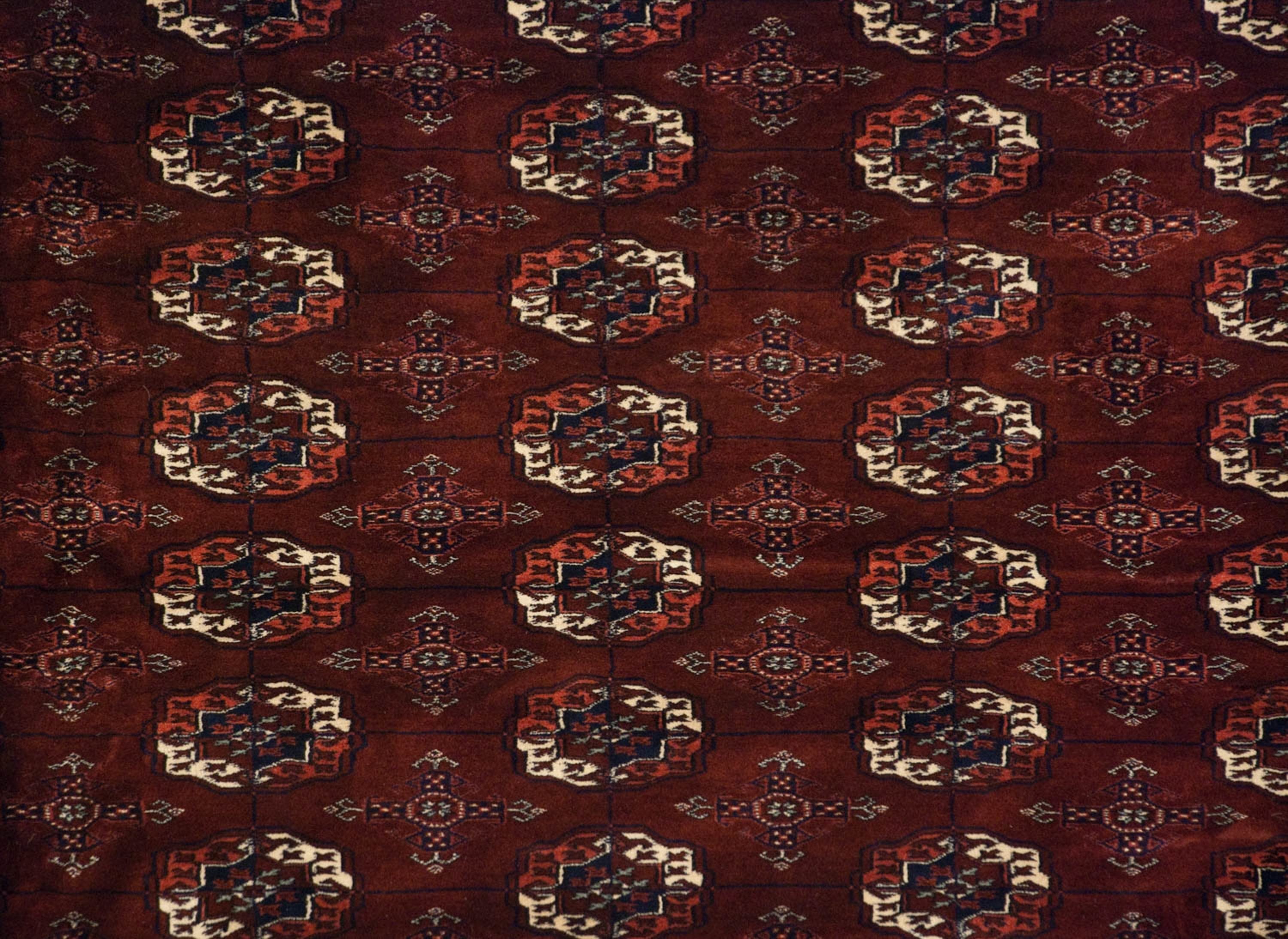 12x14.5 Vintage Fine Bokhara Carpet