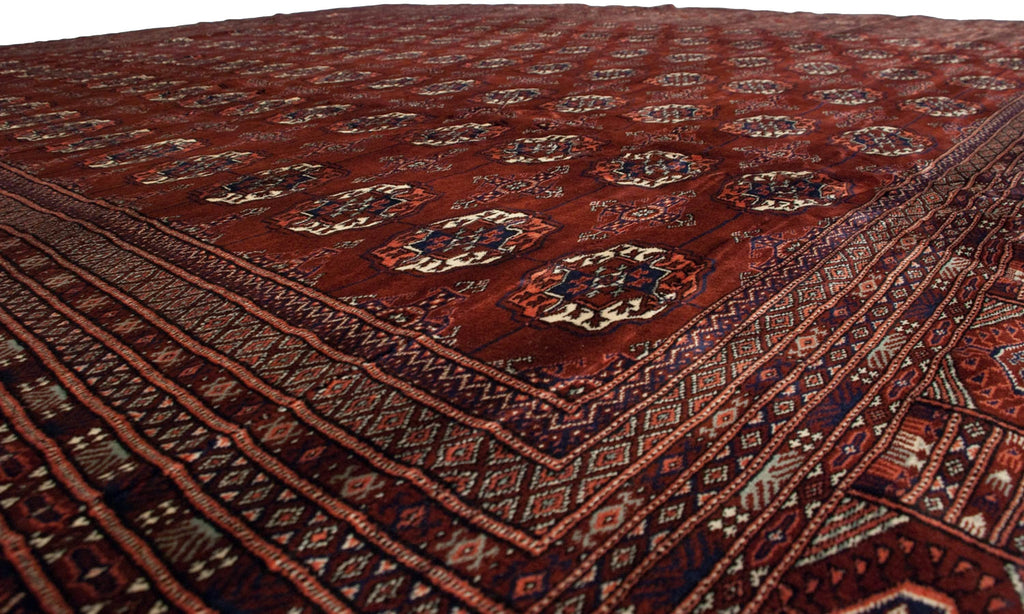 12x14.5 Vintage Fine Bokhara Carpet