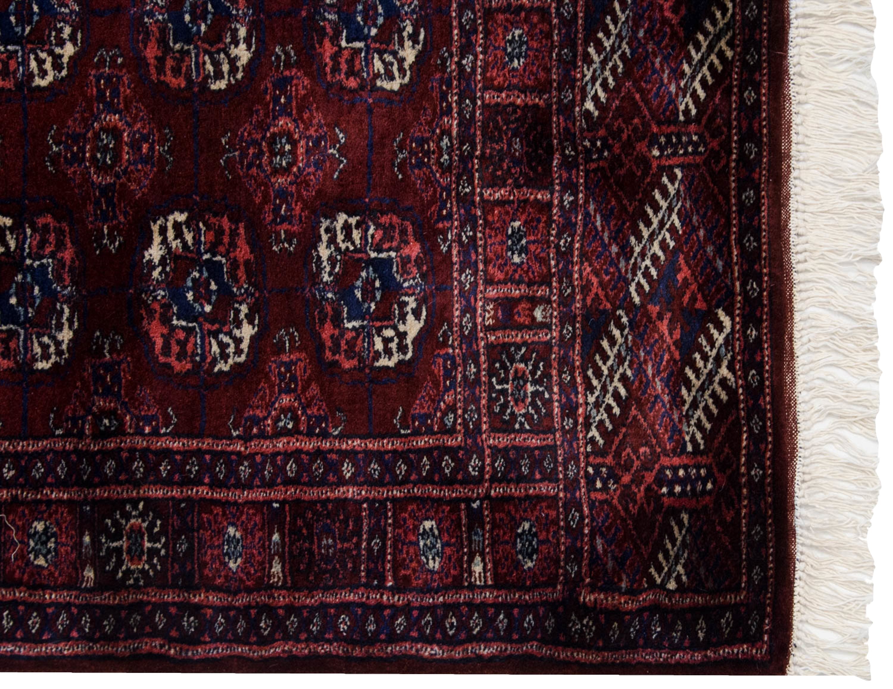 2.5x12 Vintage Fine Bokhara Rug Runner