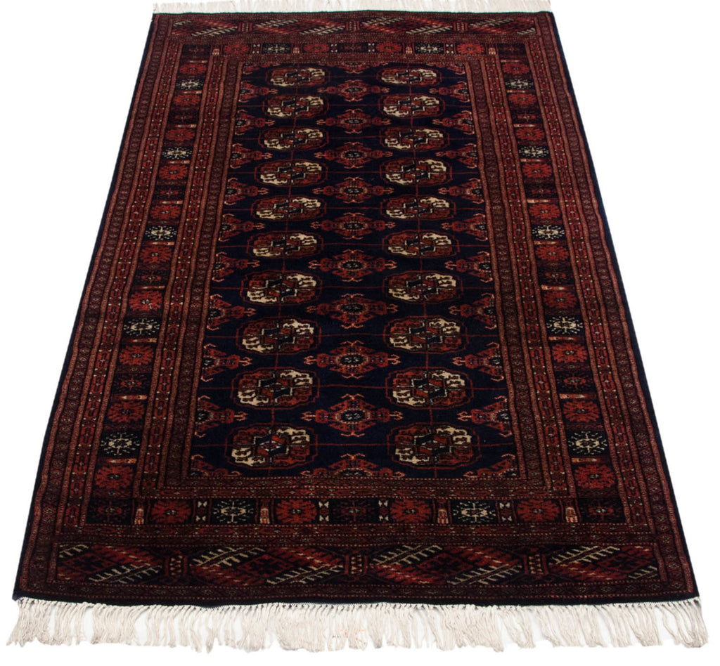3x5.5 Vintage Fine Bokhara Rug