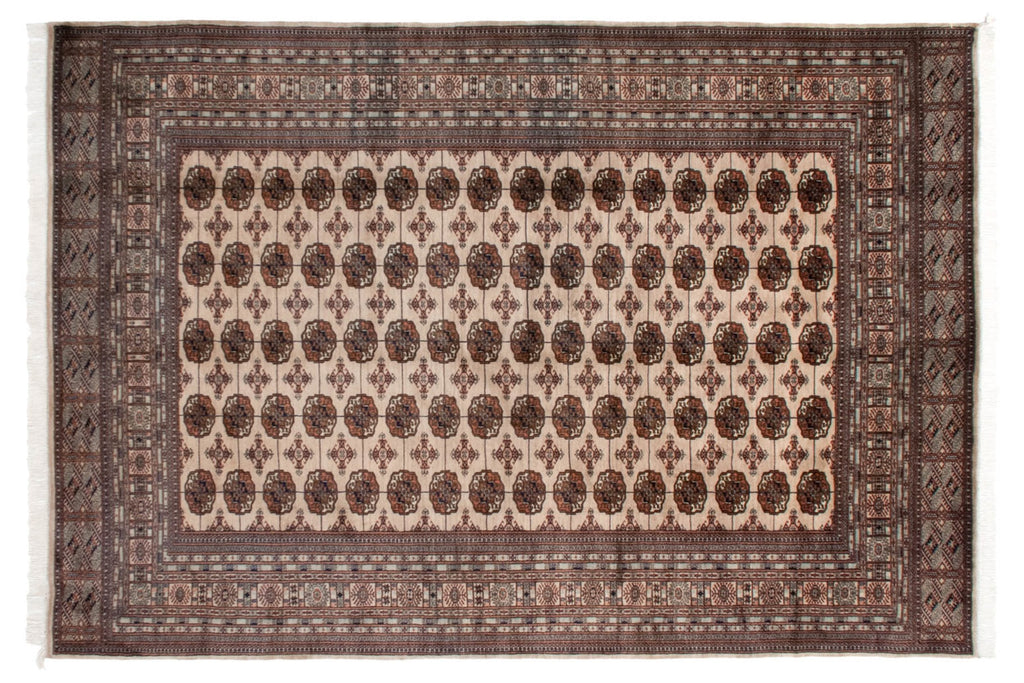 9x12 Vintage Fine Bokhara Carpet