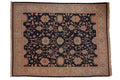 RESERVED 9x12 Vintage Tea Washed Indian Sultanabad Soumac Design Carpet