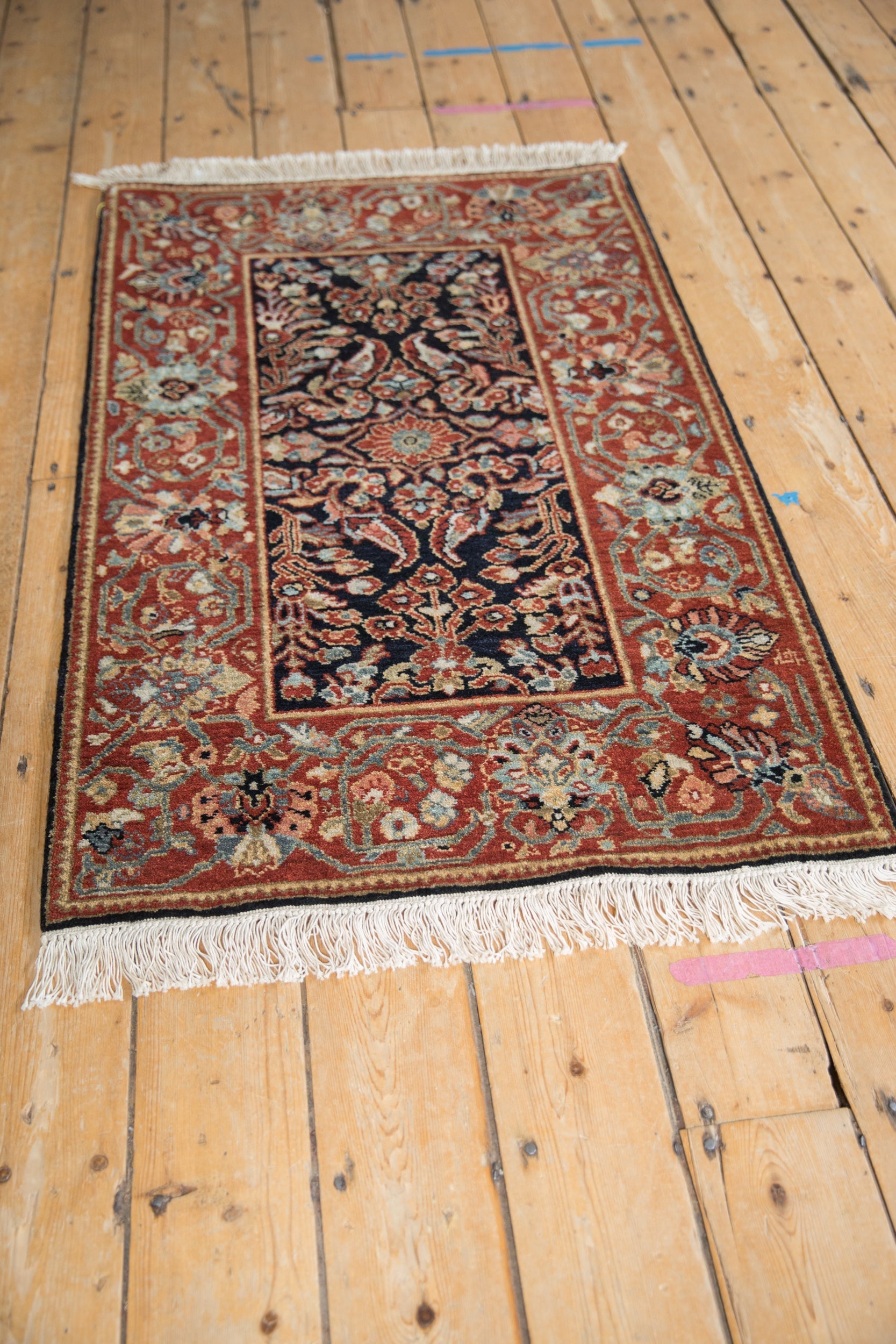 2.5x4 Vintage Armenian Hamadan Design Rug