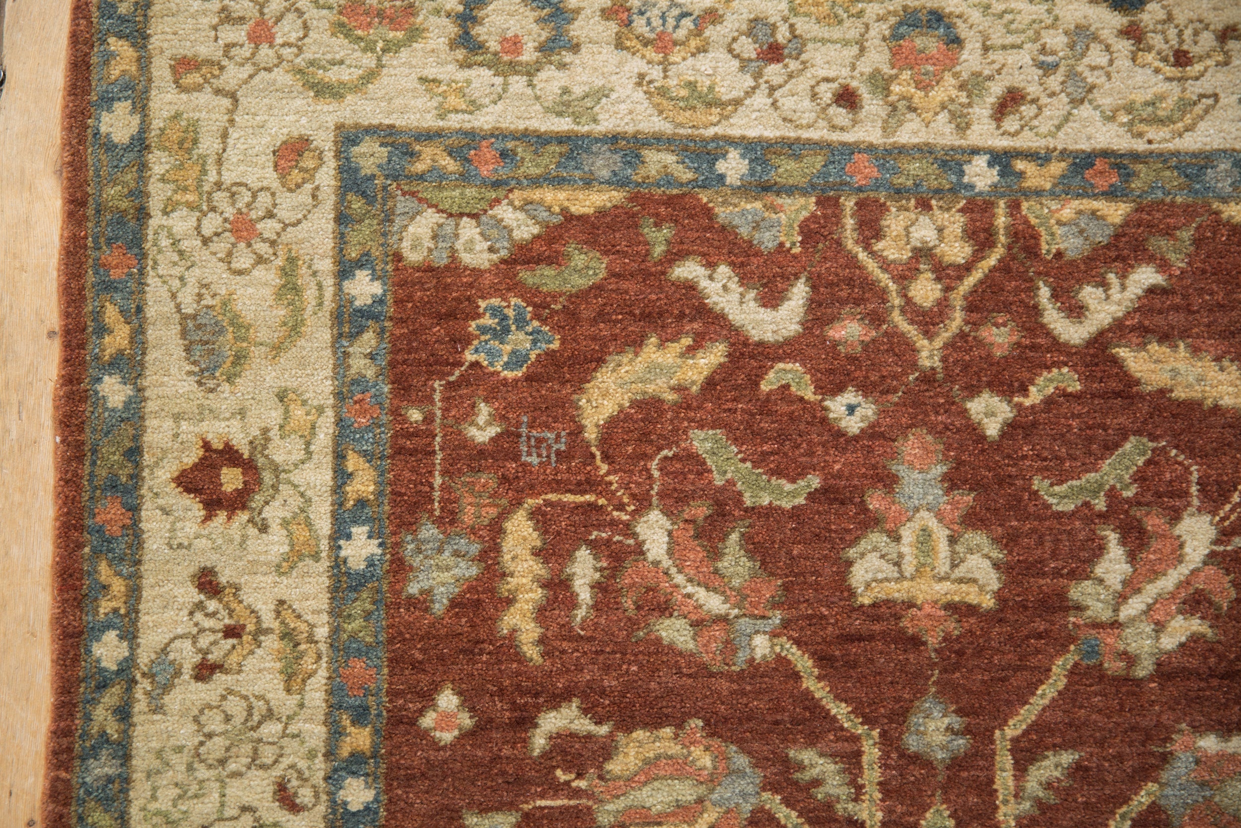 3x5 Vintage Armenian Lilihan Design Rug