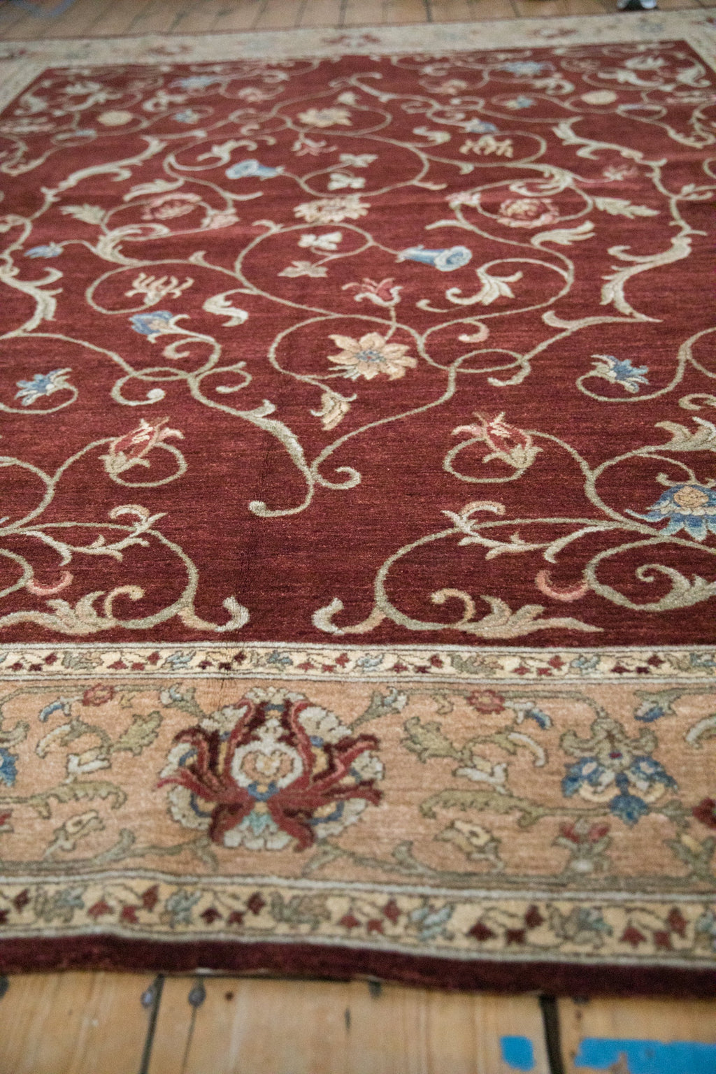 8x10 Vintage Armenian Arts And Crafts Design Carpet