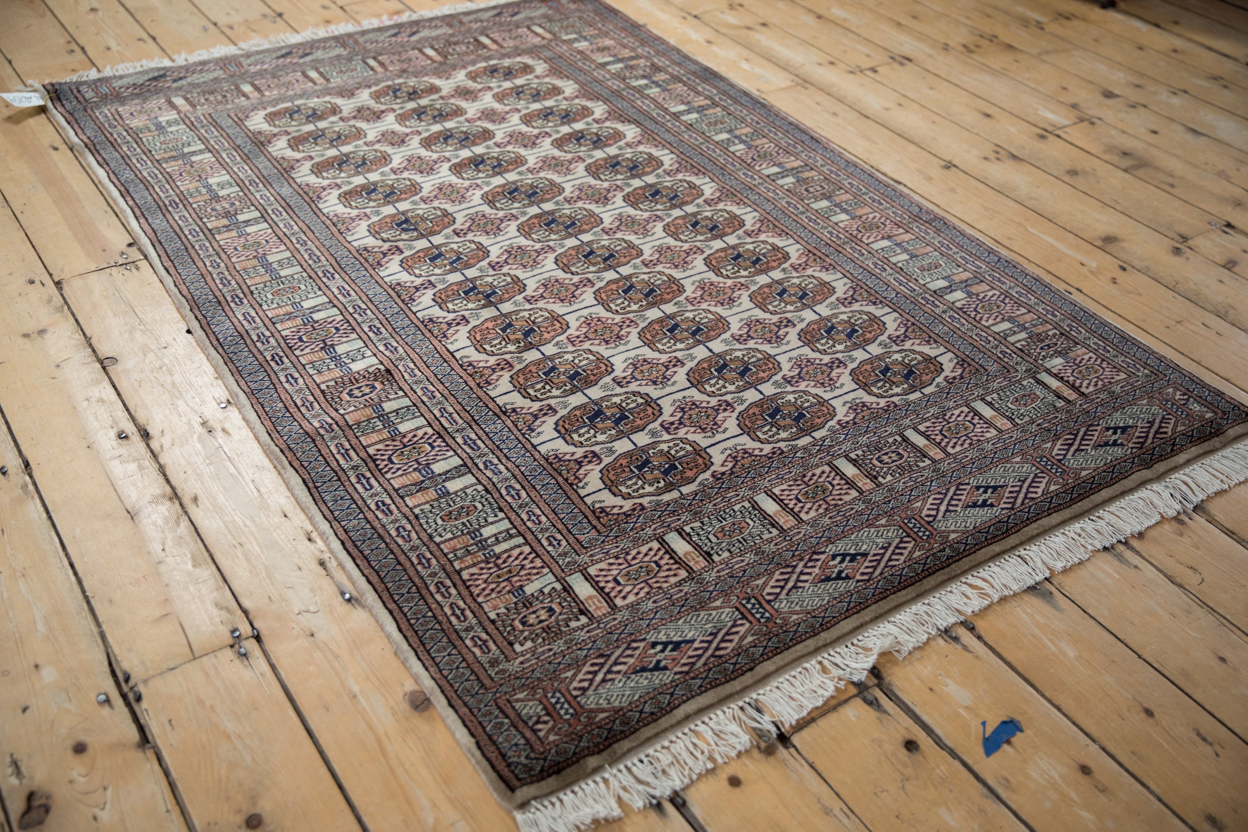4x6 Vintage Fine Bokhara Rug