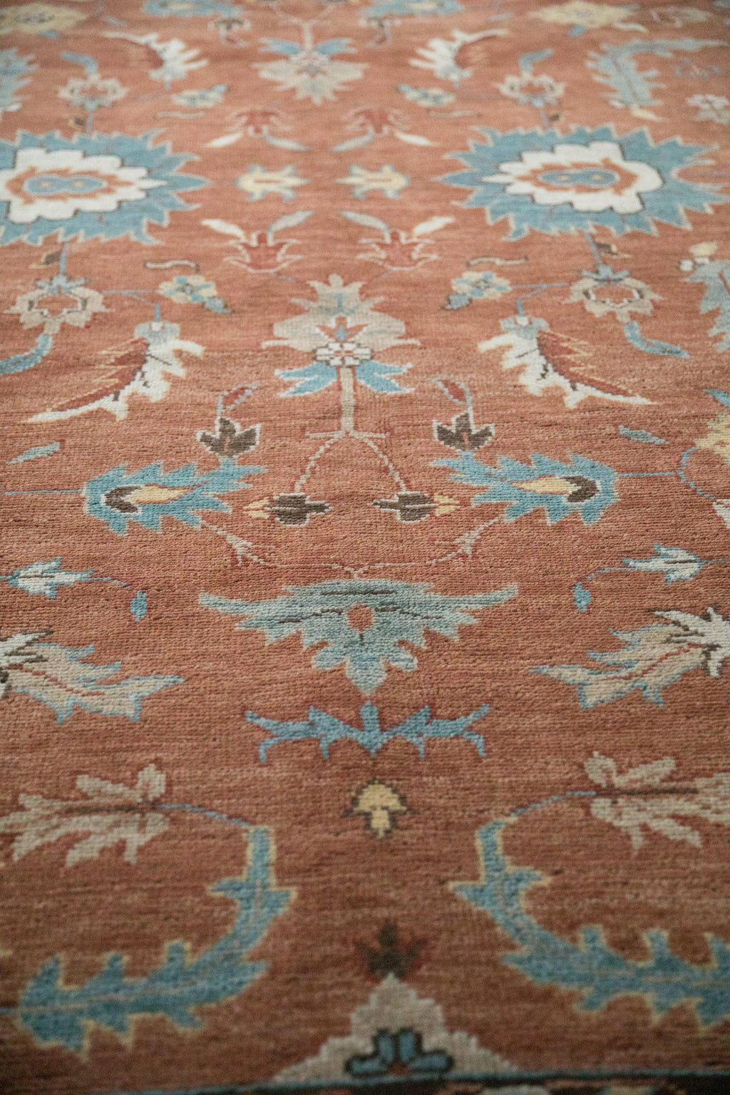 10x13.5 Indian Mahal Design Carpet