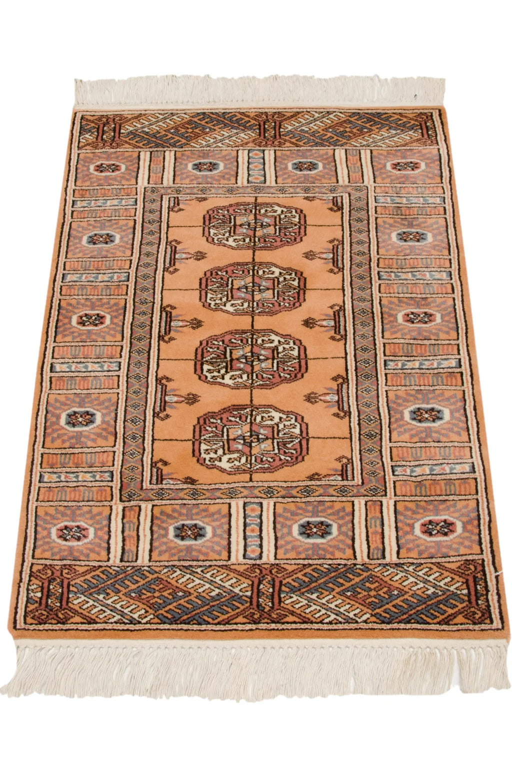 2x3 Vintage Indian Bokhara Design Rug Mat
