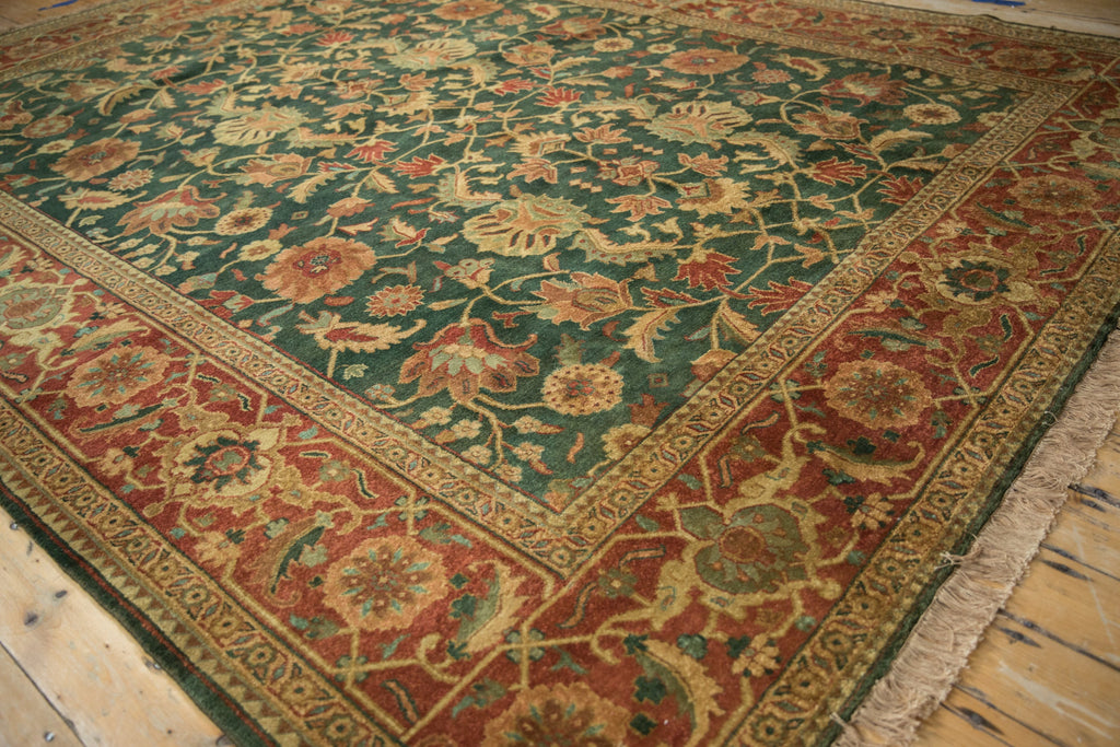 9x11.5 Vintage Indian Serapi Design Carpet