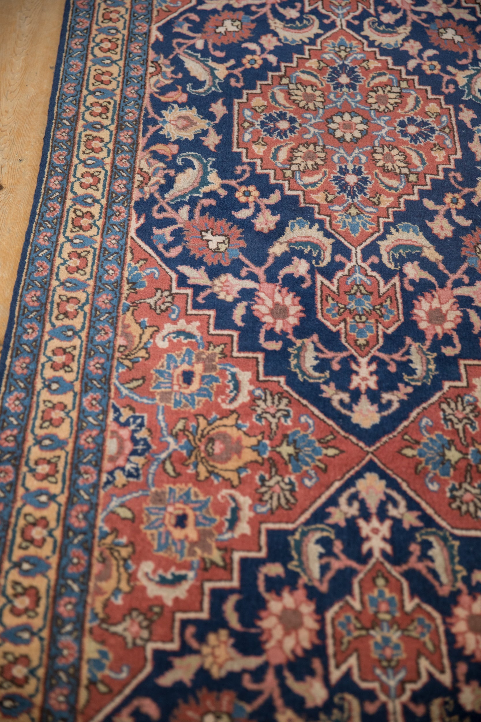 3x16 Vintage Tabriz Rug Runner